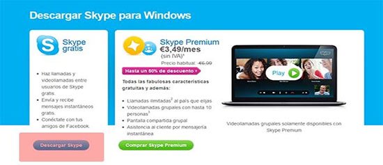 Cómo instalar Skype