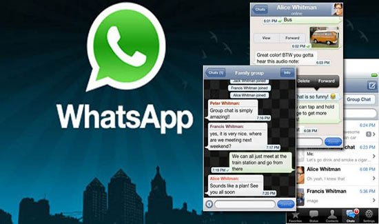 Chats en grupo con WhatsApp