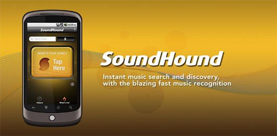 Las mejores aplicaciones para escuchar música en tu Android: SoundHound