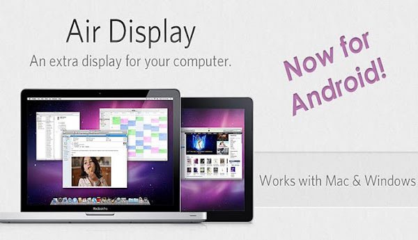 Utilizar un tablet como monitor secundario con AirDisplay