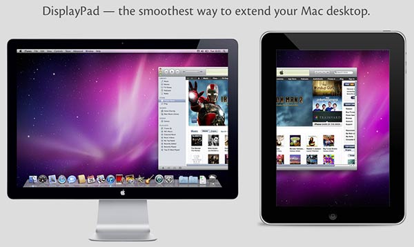 Utilizar un iPad como monitor secundario con DisplayPad