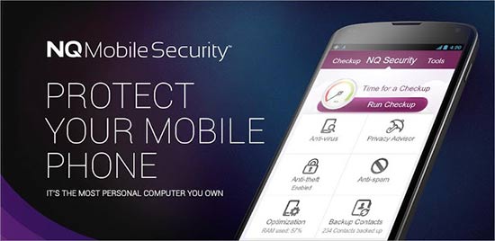 Apps para localizar móviles - NQ Mobile Secutiry