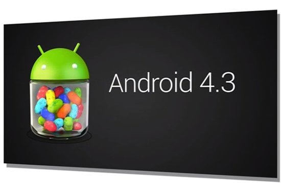 Nueva versión de Android 4.3